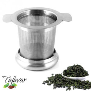 Tea Infuser Stainless Steel with Lid as Drip Tray